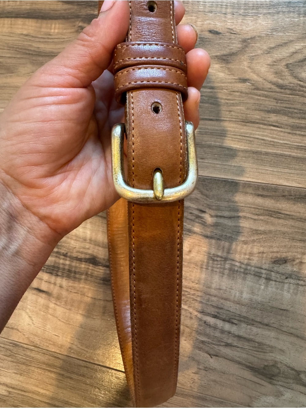 1990s vintage Coach leather belt,